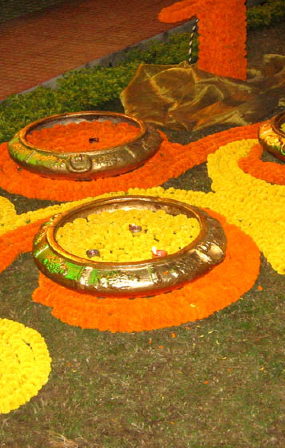 Rangoli floral